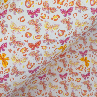 Butterflies 017 Canvas Fabric Sheet