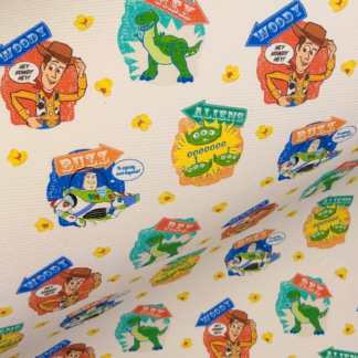 Pixar Movies 036 Canvas Fabric Sheet