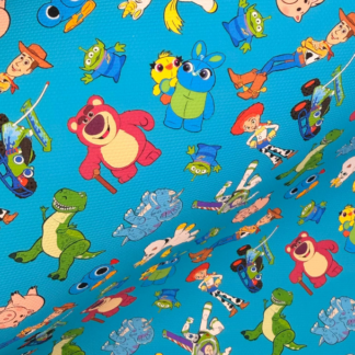 Pixar Movies 037 Canvas Fabric Sheet