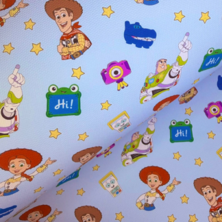 Pixar Movies 046 Canvas Fabric Sheet