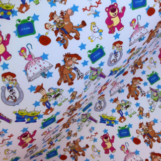 Pixar Movies 047 Canvas Fabric Sheet