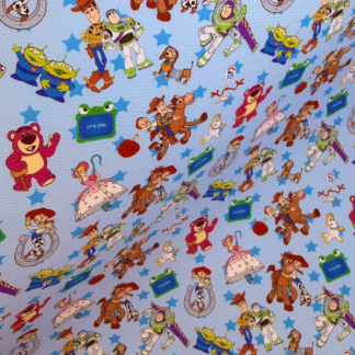 Pixar Movies 048 Canvas Fabric Sheet