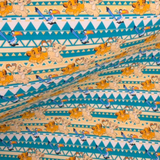 King 017 Canvas Fabric Sheet