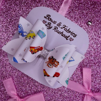 Cars 002 Hair Bow