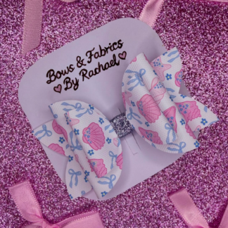 Seashells 001 Hair Bow