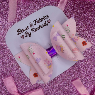 Pink Piggie 020 Hair Bow