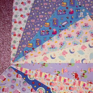 Pink Piggie Canvas Sheet Bundle