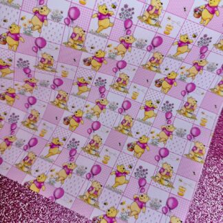 Pooh 067 Canvas Fabric Sheet