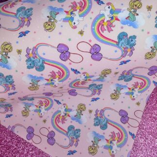 Pony Friends 010 Canvas Fabric Sheet