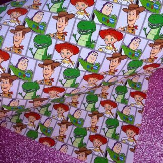 Pixar Movies 041 Canvas Fabric Sheet