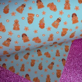 Princess Cookies 001 Canvas Fabric Sheet