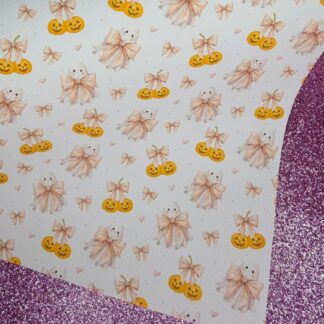 Cute Ghosts 007 Canvas Fabric Sheet