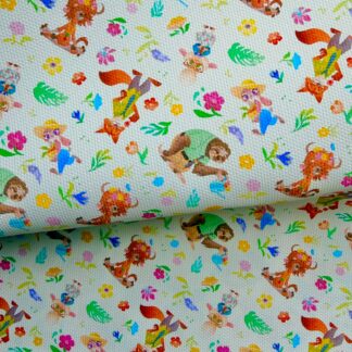 Disney Movies 006 Canvas Fabric Sheet
