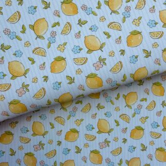 Lemons 002 Canvas Fabric Sheet