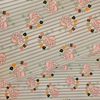 Disney Elephant 005 Canvas Fabric Sheet