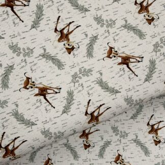 Disney Deer 003 Canvas Fabric Sheet