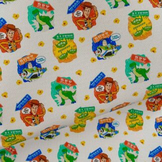 Pixar Movies 036 Canvas Fabric Sheet