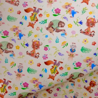 Disney Movies 006 Canvas Fabric Sheet