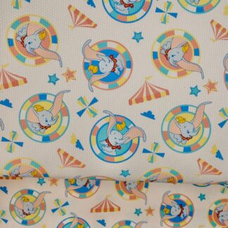 Disney Elephant 004 Canvas Fabric Sheet