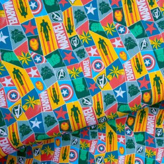Heroes 034 Canvas Fabric Sheet