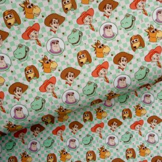 Pixar Movies 024 Canvas Fabric Sheet