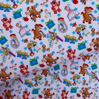 Pixar Movies 047 Canvas Fabric Sheet