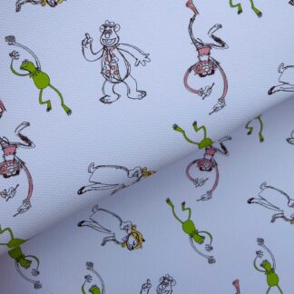 Puppets 005 Canvas Fabric Sheet