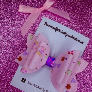 Pink Piggie 020 Hair Bow
