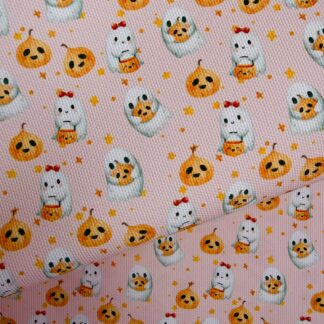 Cute Ghosts 005 Canvas Fabric Sheet
