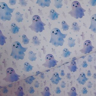 Cute Ghosts 003 Canvas Fabric Sheet