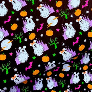 Disney Halloween 010 Canvas Fabric Sheet