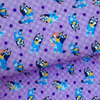 Blue Dog 047 Canvas Fabric Sheet