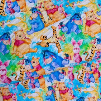 Pooh 010 Canvas Fabric Sheet
