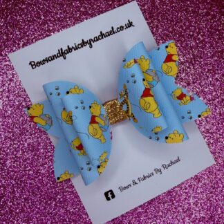 Pooh 002 Hair Bow