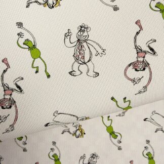Puppets 005 Canvas Fabric Sheet