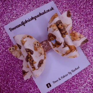 Pups 004 Hair Bow