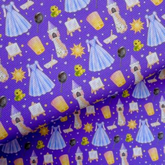 Golden Hair 015 Canvas Fabric Sheet