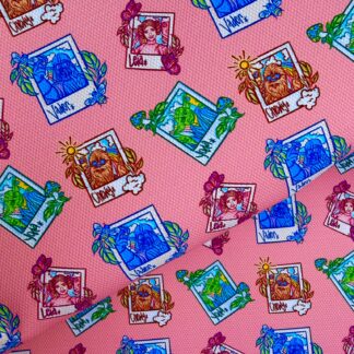 Galaxy Heroes 007 Canvas Fabric Sheet