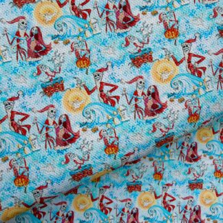 Burton Christmas 001 Canvas Fabric Sheet