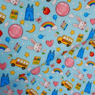 Ms Rachel 001 Canvas Fabric Sheet