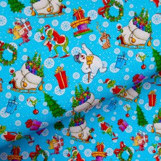 Stolen Christmas 024 Canvas Fabric Sheet