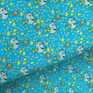 Pixar Ocean Friends 003 Canvas Fabric Sheet