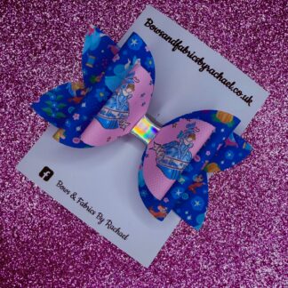 Glass Slipper Mash Up 001 Hair Bow