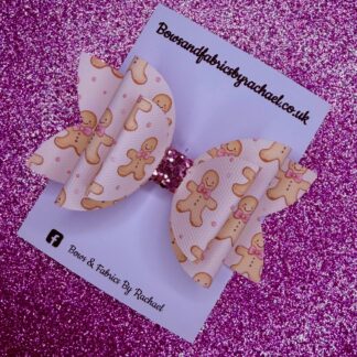 Gingerbread 002 Hair Bow