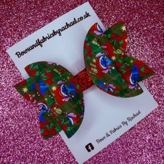 Stitch Christmas 007 Hair Bow