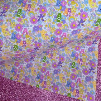 Retro Shows 008 Canvas Fabric Sheet