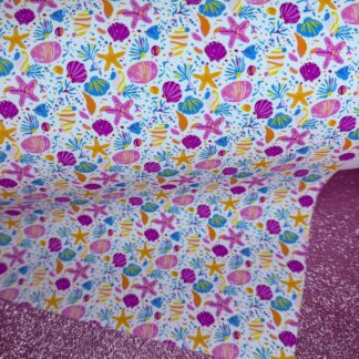 Seashells 002 Canvas Fabric Sheet