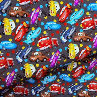 Cars 009 Canvas Fabric Sheet