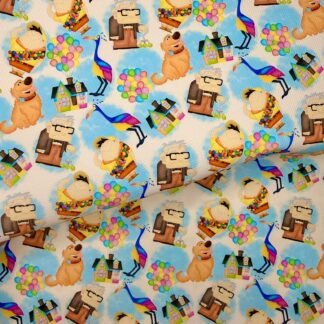Pixar Movies 025 Canvas Fabric Sheet