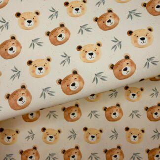Bears 002 Canvas Fabric Sheet